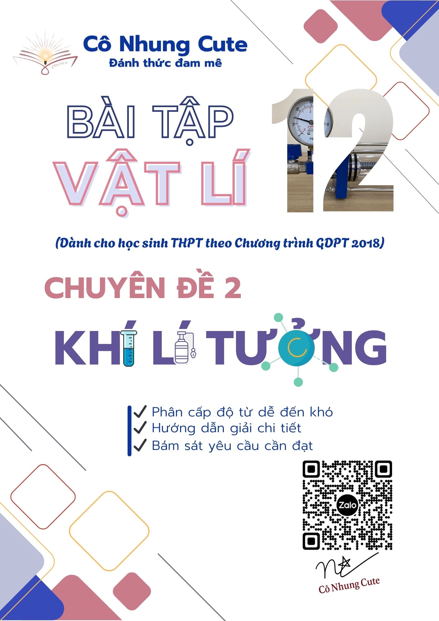 Bài tập vật lí 12 - Chuyền đề 2: Khí lí tưởng