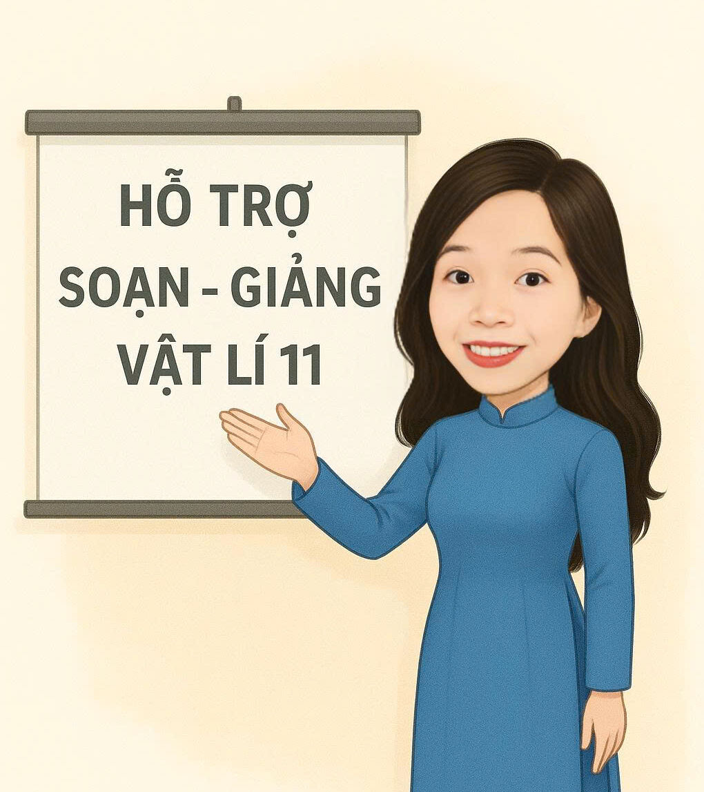 Khóa học cô Nhung cute xanh dương a