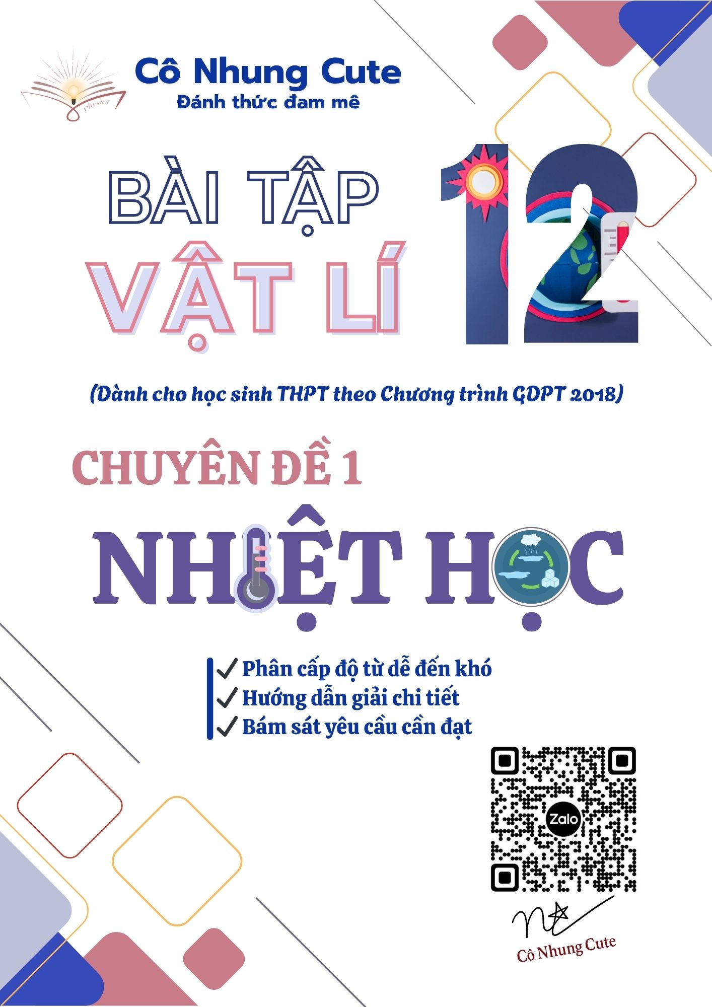 Vât lí 12 chuyên đề 1 - Nhiệt học